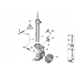 Emetteur d`impulsions DSC avant (capteur abs) BMW (34526870075)